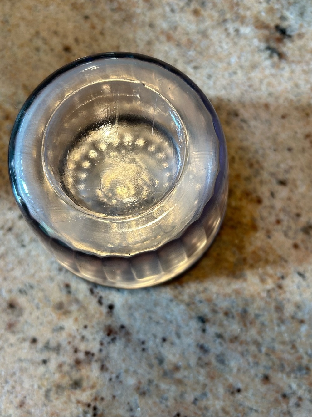 (4)Mason Jar Glass Coasters 4.25” + Vintage Purple Ball Jelly Glass Metal Sealed - Picture 7 of 9